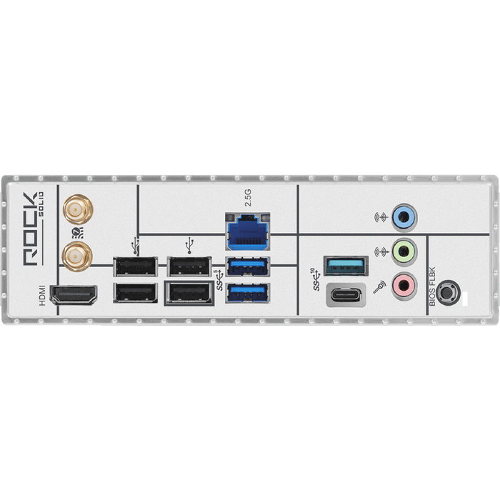 ASRock B650 Rock WiFi 7 DDR5 PCIe 5.0 Socket AM5